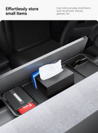 Tesla Model 3 Highland / Y Juniper Rear Screen Hidden Storage Box & Tissue Tray