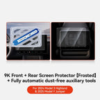 Universal Tesla Screen Protector for Model 3/Y (2024-2026) | All Generations Incl. Highland & Juniper