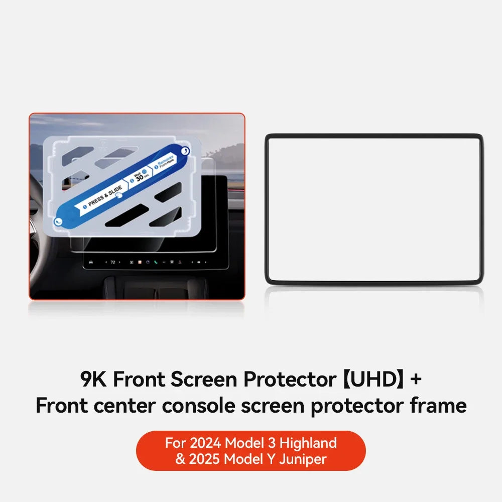 Universal Tesla Screen Protector for Model 3/Y (2024-2026) | All Generations Incl. Highland & Juniper