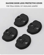Tesarca Silicone Door Lock Cover for Tesla Model 3 Y Highland Juniper