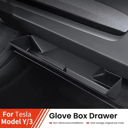 Tesla Model 3 Highland Model Y Juniper Glove Box Organizer Drawer