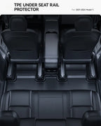 Tesla Model Y Under Seat Corner Guard Rail Protectors (2021-2026)