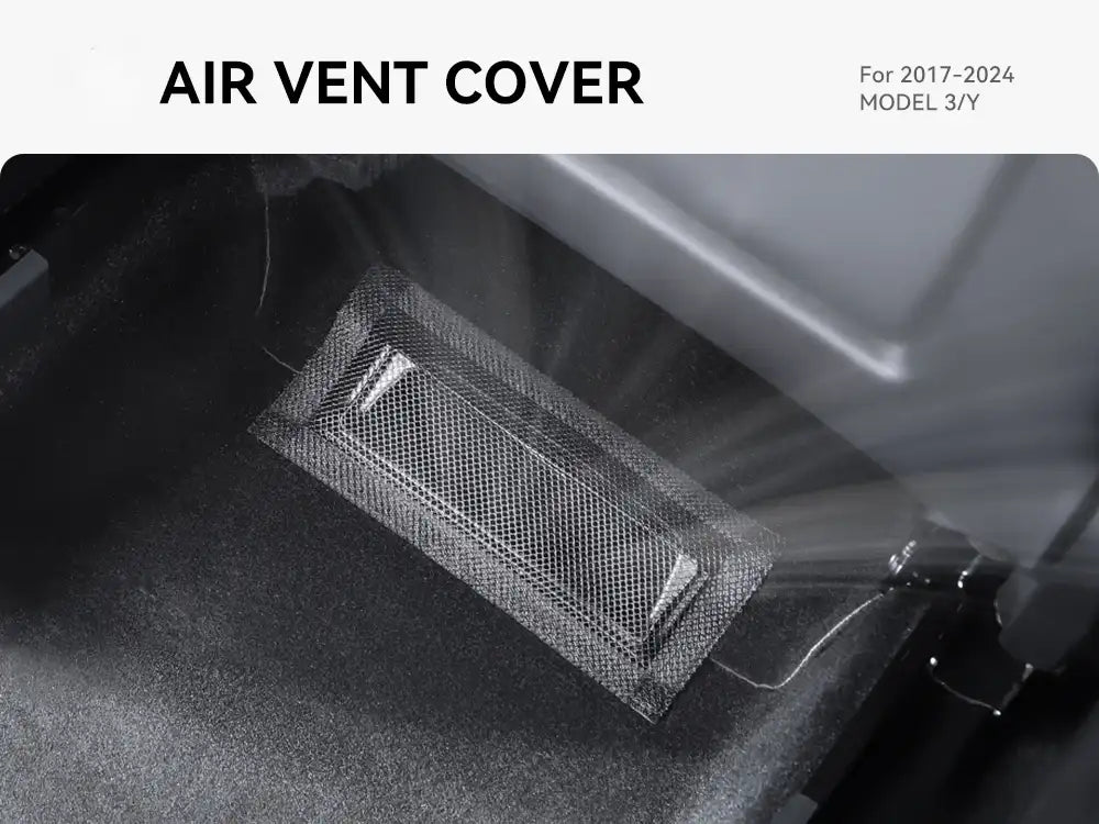 Under Seat Air Vent Cover Mesh for Tesla Model 3 & Y (2021-2026)