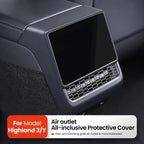 Tesla Model 3 Highland Rear Air Vent Protective Cover Anti-Blocking Grille