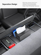 Tesla Model 3 Highland / Y Juniper Rear Screen Hidden Storage Box & Tissue Tray