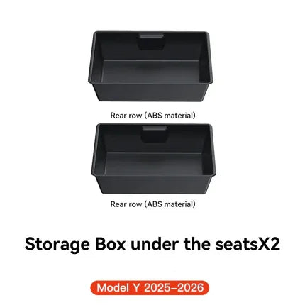Under-Seat Storage for Tesla Model Y Juniper 2025