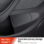 Front Door Storage Trash Can for Tesla Model Y Juniper 2025 Car Door Storage Box Multi Functional Storage Box Car Accessories