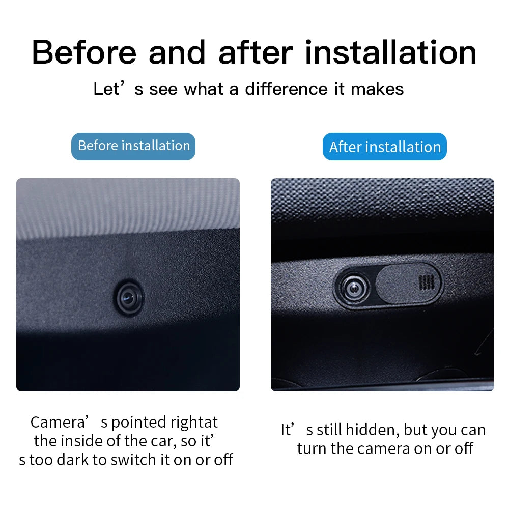 Tesla Model 3/Y Cabin Camera Privacy Cover - Highland & Juniper 2026
