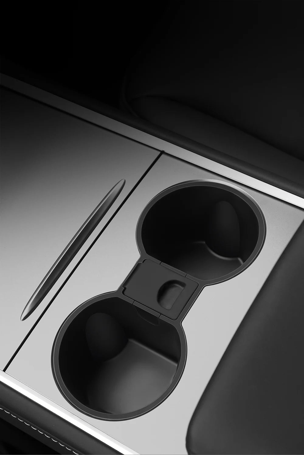Tesla Model 3 Highland Y Juniper Cup Holder Insert Silicone Stand