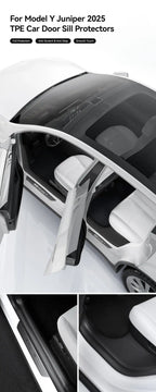 Tesla Model Y (2021-2026) TPE Door Sill Scuff Plate Protector