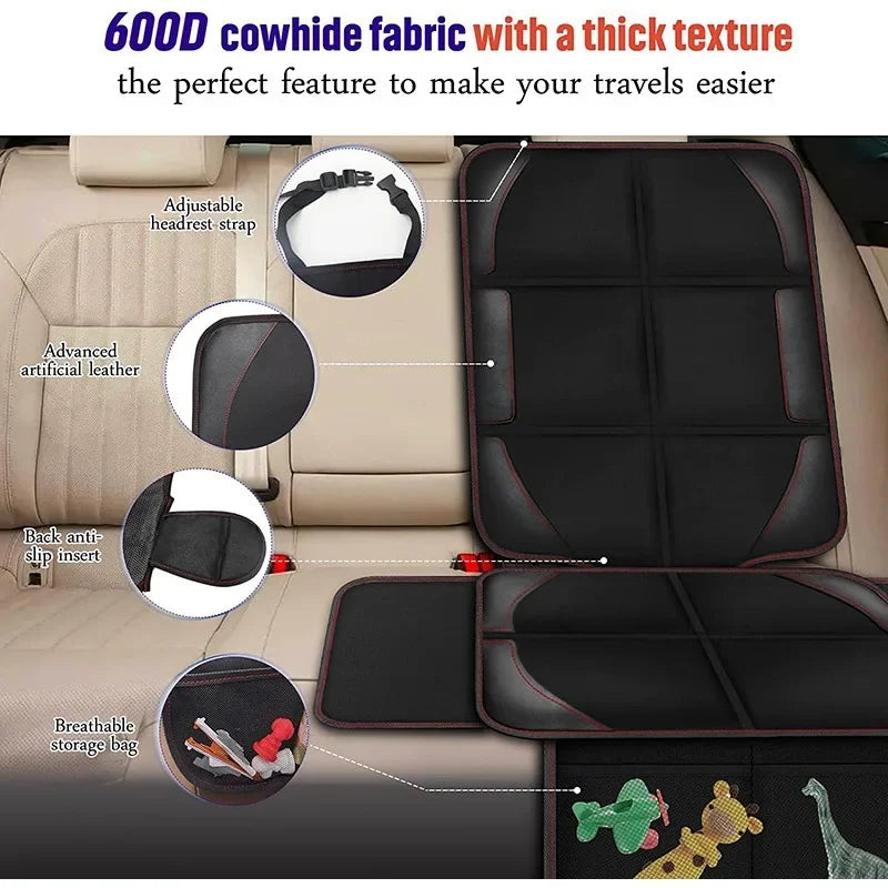 Car Seat Cover Protector for Child Kids Children for Tesla Model 3 Y Protective Pad Anti Dirt Kick Car Seat Covers Accessories