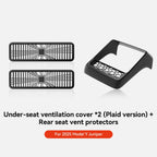 Under Seat Air Vent Cover Mesh for Tesla Model 3 & Y (2021-2026)