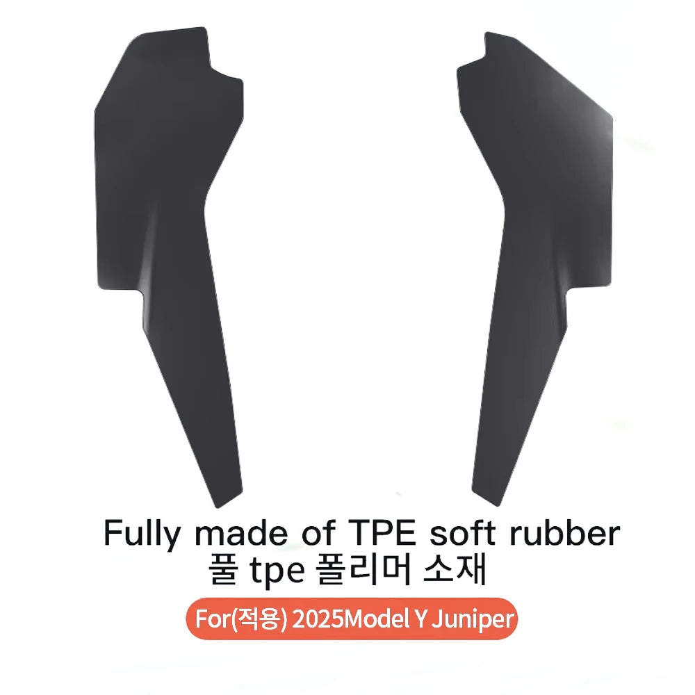 Tesla Model 3/Y TPE Center Console Side Anti-Kick Pads (2021-2026)