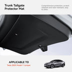 2025-2026 Tesla Model Y Juniper Trunk Tailgate Protector Mat | TPE Pad
