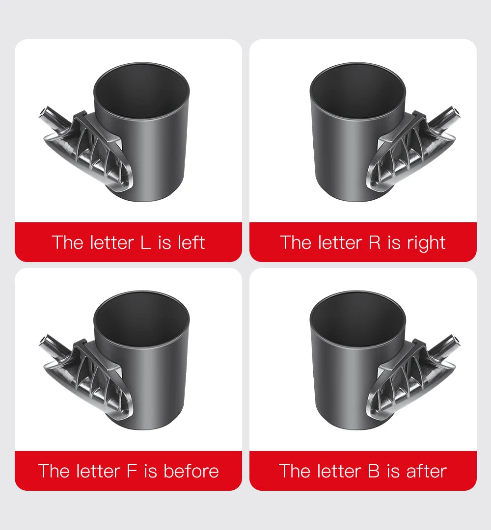 Tesla Model 3/Y Door Side Cup Holder Inserts (4-Piece Set) - TPE