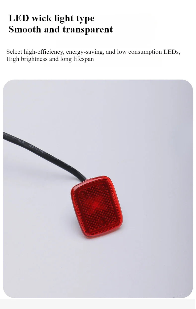 Tesla Model 3/Y/3 Highland Car Door Warning Light Auto Opening Door Anti-collision Sensor Strobe Flashing Alarm Signal Light