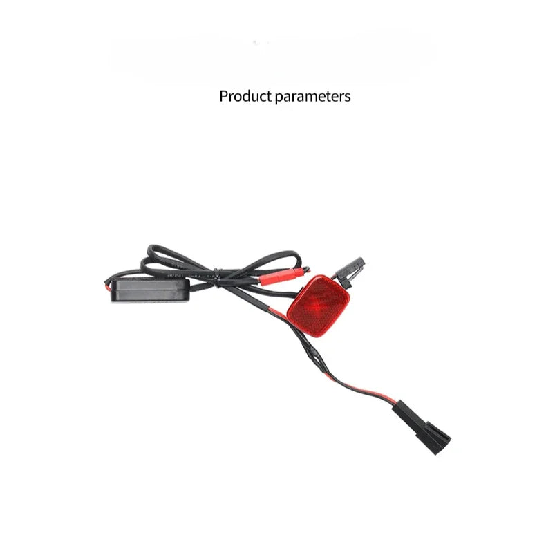 Tesla Model 3/Y/3 Highland Car Door Warning Light Auto Opening Door Anti-collision Sensor Strobe Flashing Alarm Signal Light