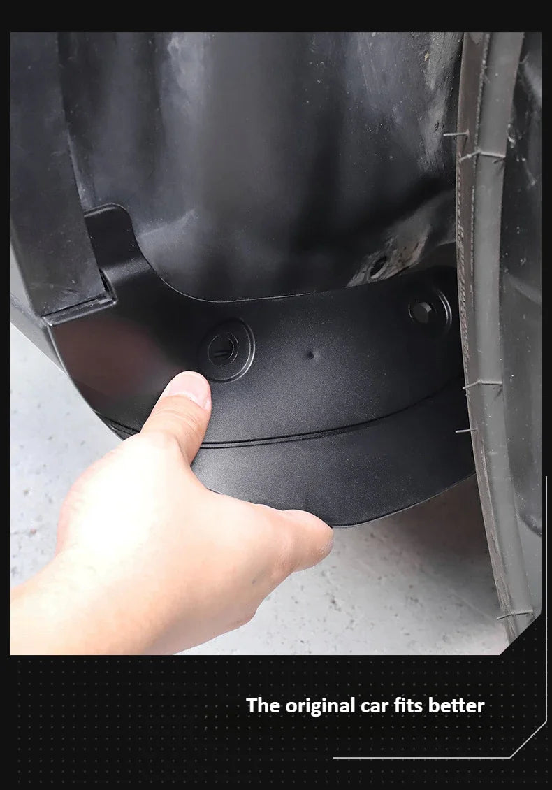 Hidden Special Mud Guard Fender for Tesla Model Y/3/3+ Highland 2025 Front and Rear Wheel Sand Shield Modification Accessories