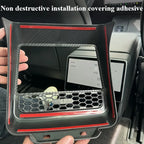 Tesla Model 3 Model Y Juniper 2025+ Armrest Console Cover Rear Air Vent Mask Holder Rear Protection Kick Panel Interior Trim