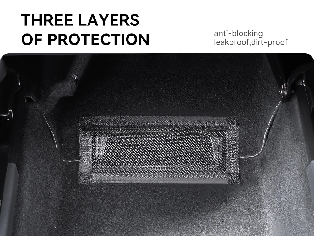 Under Seat Air Vent Cover Mesh for Tesla Model 3 & Y (2021-2026)