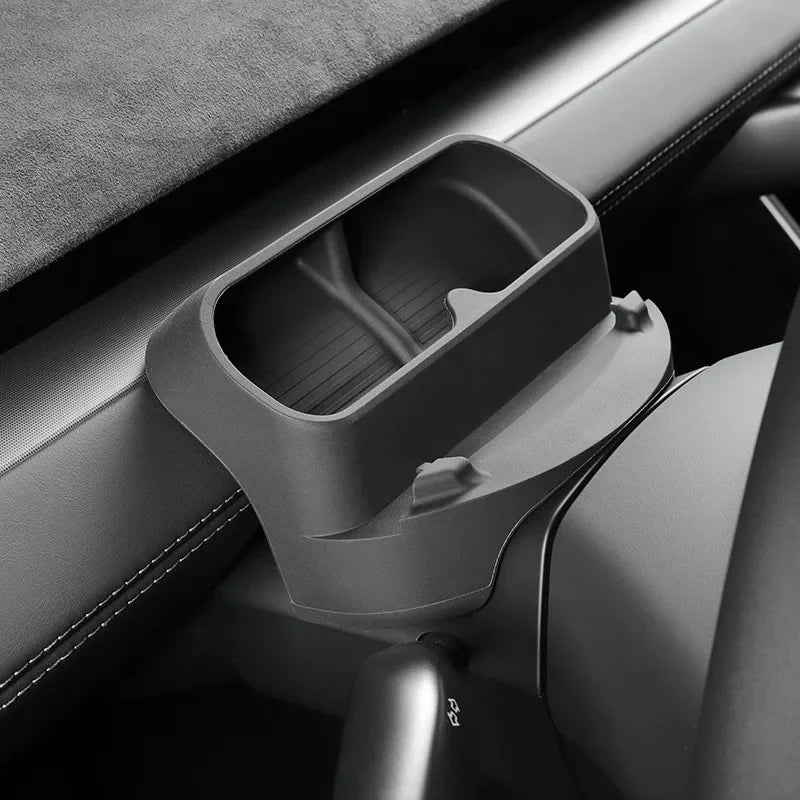 Tesla Model Y Launch 2025 Silicone Car Glasses Storage Box Car Mounted Sunglasses Organizer Storage Tray Interior Accessory