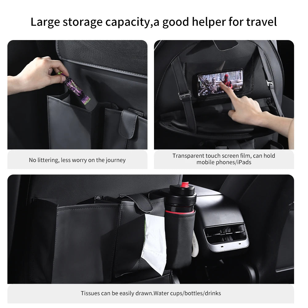 Tesla Model 3 Y Highland Juniper Seat Back Protector & Kick Mat