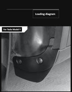 Hidden Special Mud Guard Fender for Tesla Model Y/3/3+ Highland 2025 Front and Rear Wheel Sand Shield Modification Accessories