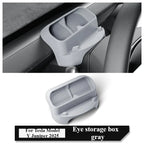 Tesla Model Y Launch 2025 Silicone Car Glasses Storage Box Car Mounted Sunglasses Organizer Storage Tray Interior Accessory
