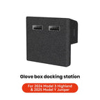 Tesla Model 3 Highland Model Y Juniper Glove Box Organizer Drawer