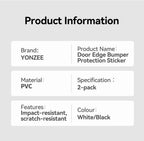 Tesla Model 3 Y Highland Juniper Door Edge Anti-Scratch Protection