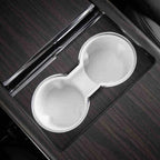 Tesla Model X Model S 2023-2025 Storage Beverage Cup Holder Cup Stopper Holder Center Console Cover Interior Accessories