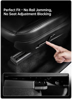 Tesla Model 3/Y Seat Rail Cover Protectors (4 or 8 Pack) - 2021-2026