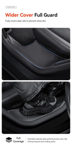 Tesla Model Y Juniper 2026 TPE Floor Mats with Door Sill Protection
