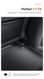 Tesla Model Y Juniper 2026 Carbon Fiber TPE Floor Mats & Trunk Liners