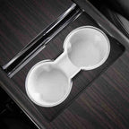 Tesla Model X Model S 2023-2025 Storage Beverage Cup Holder Cup Stopper Holder Center Console Cover Interior Accessories