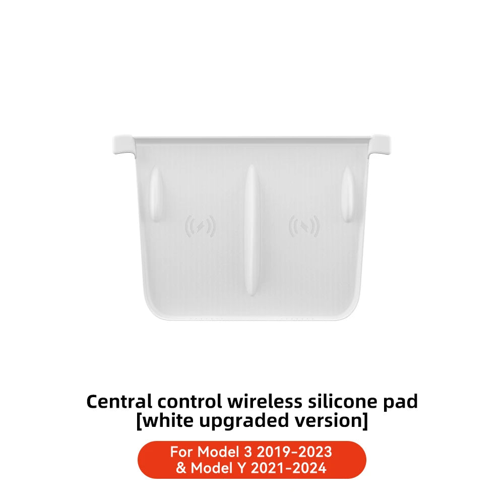 Tesla Model 3/Y (2021-2026) Silicone Wireless Charging Pad