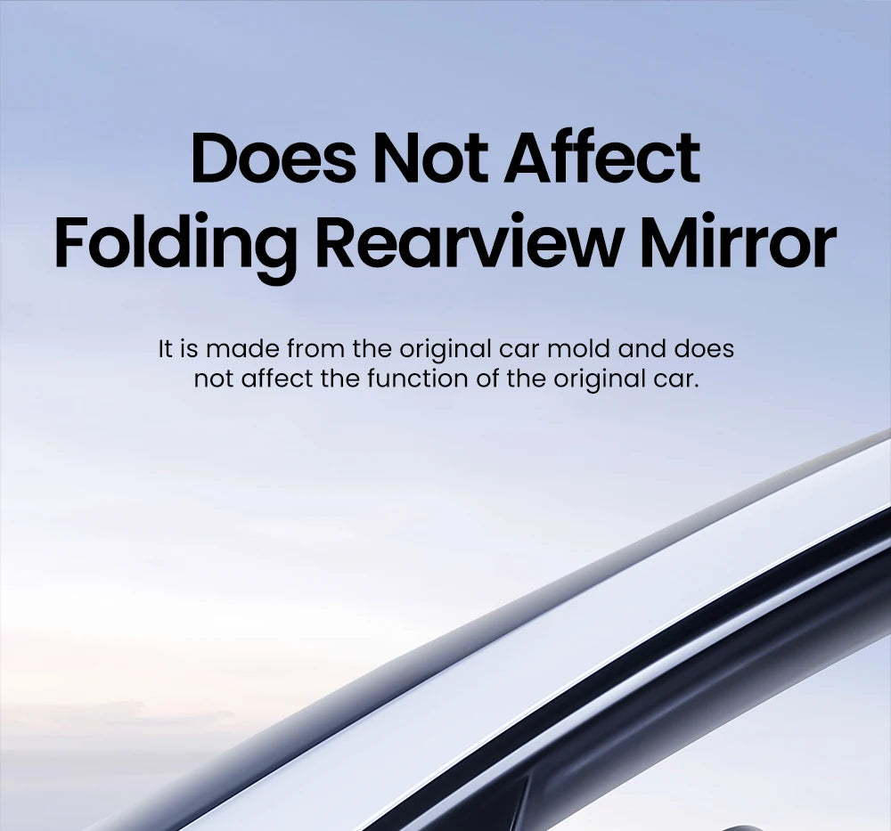 Car Rearview Mirror Protector For Tesla Model 3 Y Highland Juniper 2021-2025 Mirror Protector Vehicle Anti-collision Strip