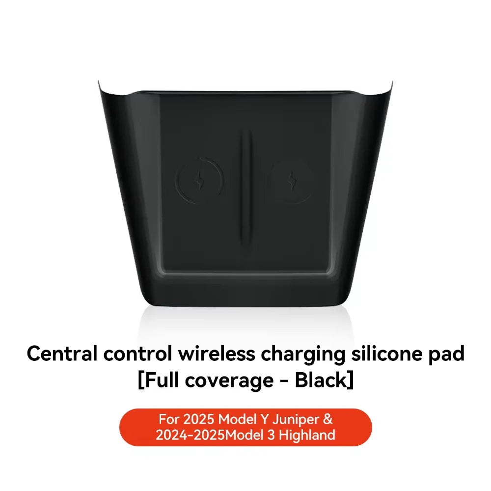 Tesla Model 3/Y (2021-2026) Silicone Wireless Charging Pad