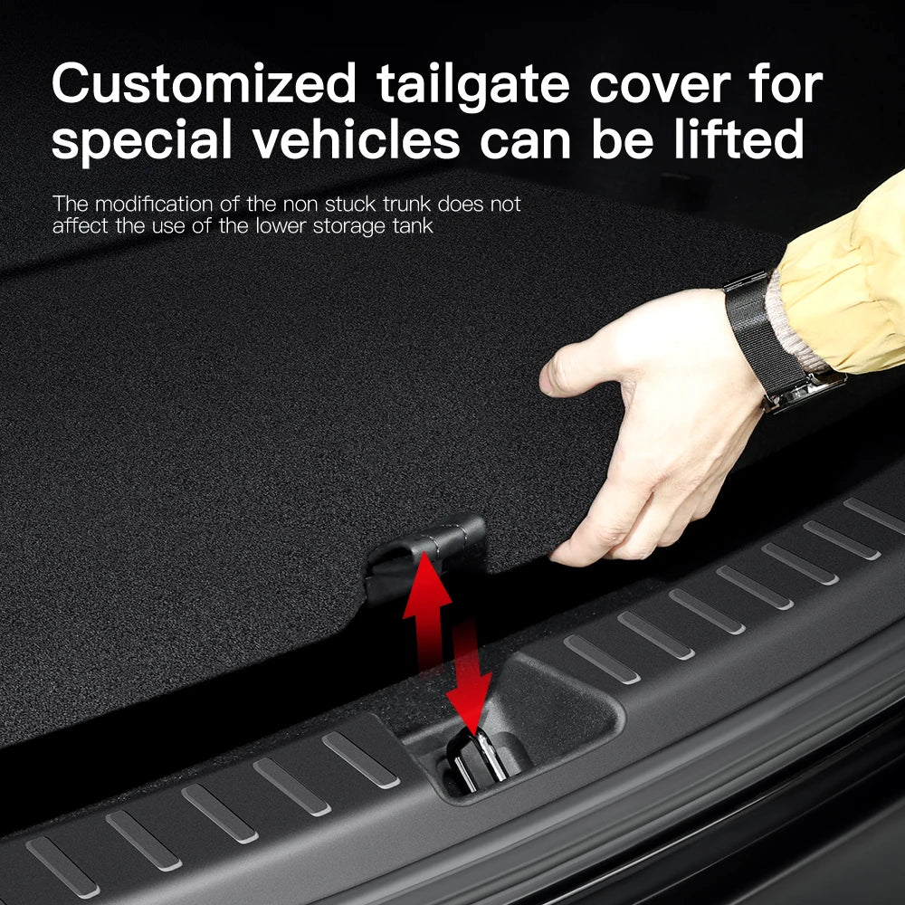 TPE Trunk Sill Protector for Tesla Model 3 & Model Y (2021-2026)