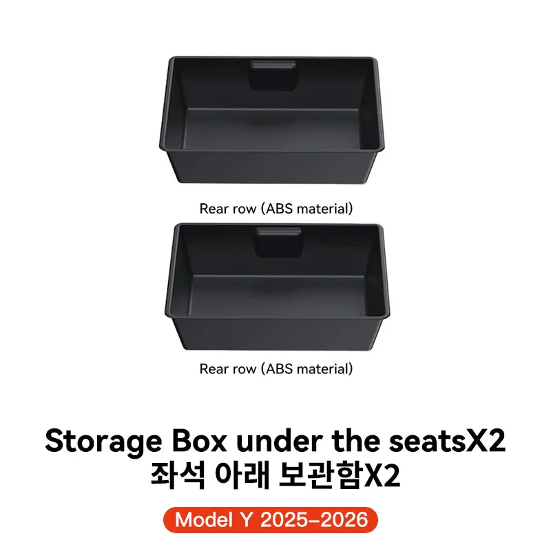 Under-Seat Storage for Tesla Model Y Juniper 2025