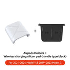 Tesla Model 3 & Y AirPods Wireless Charging Holder Limiter (2019-2026)