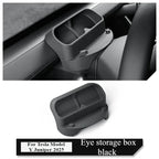 Tesla Model Y Launch 2025 Silicone Car Glasses Storage Box Car Mounted Sunglasses Organizer Storage Tray Interior Accessory