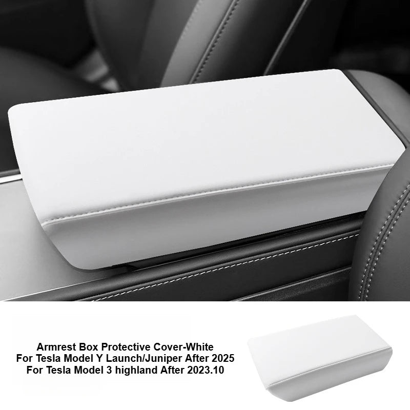 Tesla Model 3 Model Y Juniper 2025 Up Rear Screen Frame Armrest Box Cover Pad Ventilation Mask Protector Cover Accessories