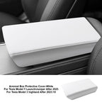 Tesla Model 3 Model Y Juniper 2025 Up Rear Screen Frame Armrest Box Cover Pad Ventilation Mask Protector Cover Accessories