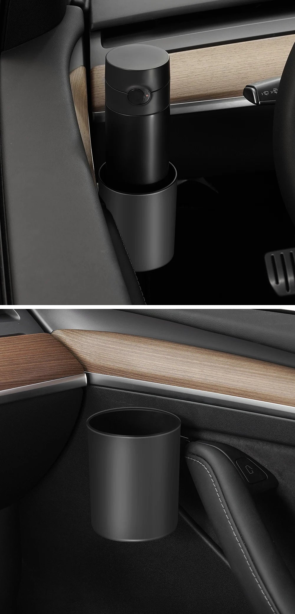 Tesla Model 3/Y Door Side Cup Holder Inserts (4-Piece Set) - TPE
