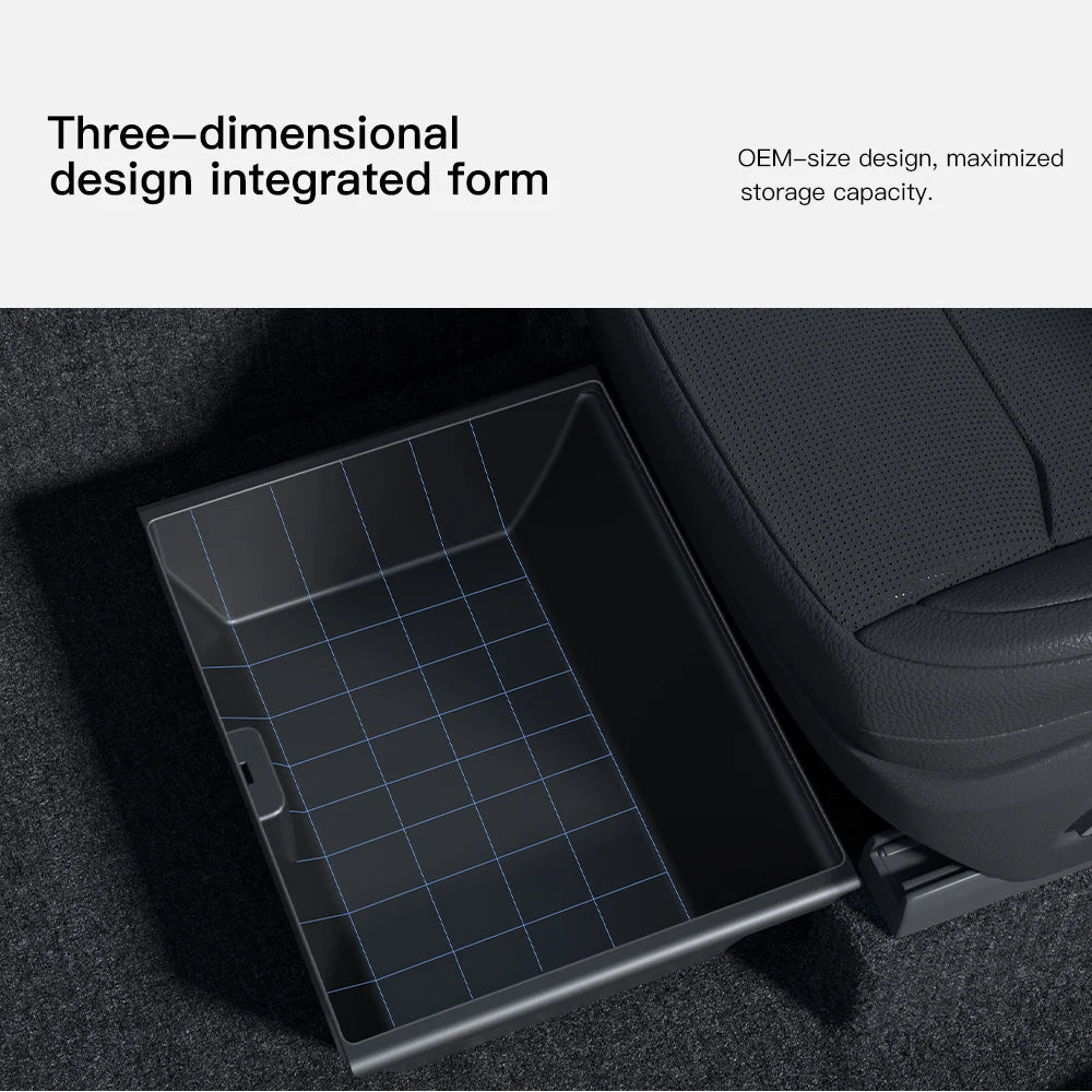 Under-Seat Storage for Tesla Model Y Juniper 2025