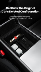 Tesla Model 3 Highland & Y Juniper Hidden Center Console Organizer