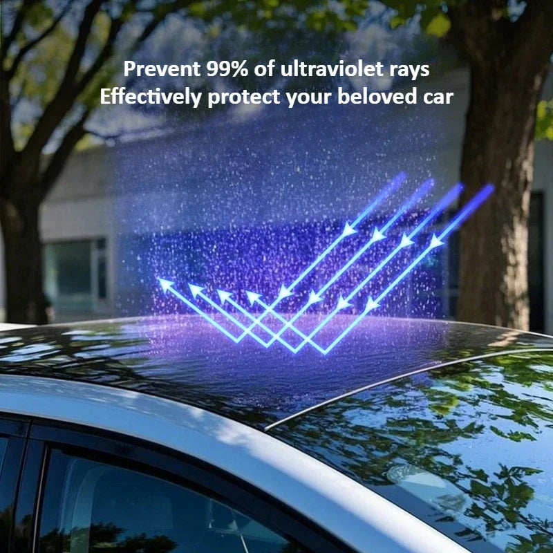 Tesla Model Y Launch/Juniper 2025 Ice Crystal Sunroof Sunshade Upgrade Interior Accessories Roof Sun Visor Sunshade Curtain