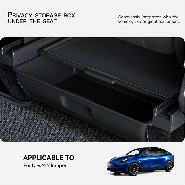 Under-Seat Storage for Tesla Model Y Juniper 2025 Main Image