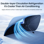 Tesla Model 3 Y Windshield Sunshade 360° Rotatable UV Ray Protector